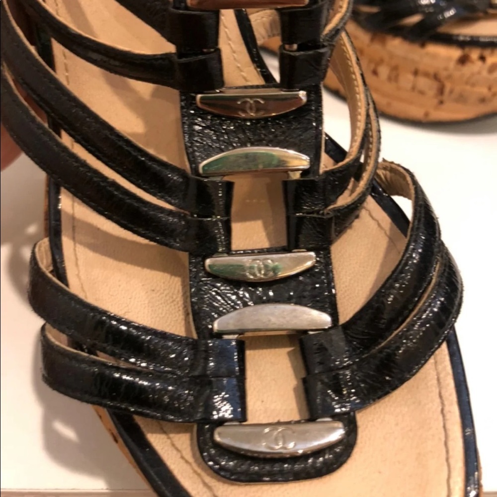Chanel Cork Wedge’s - Picture 2 of 7